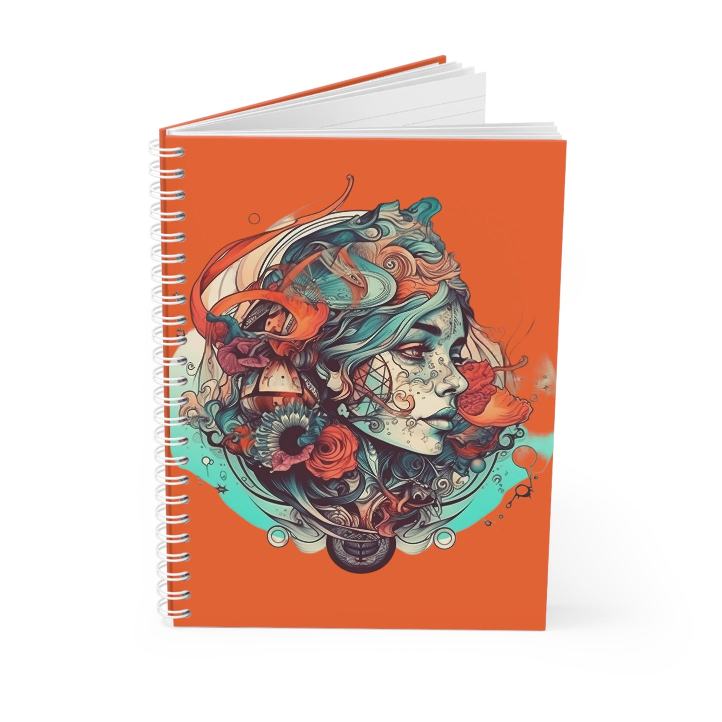 Carnelian Lady Theme Inspired  Spiral Notebook