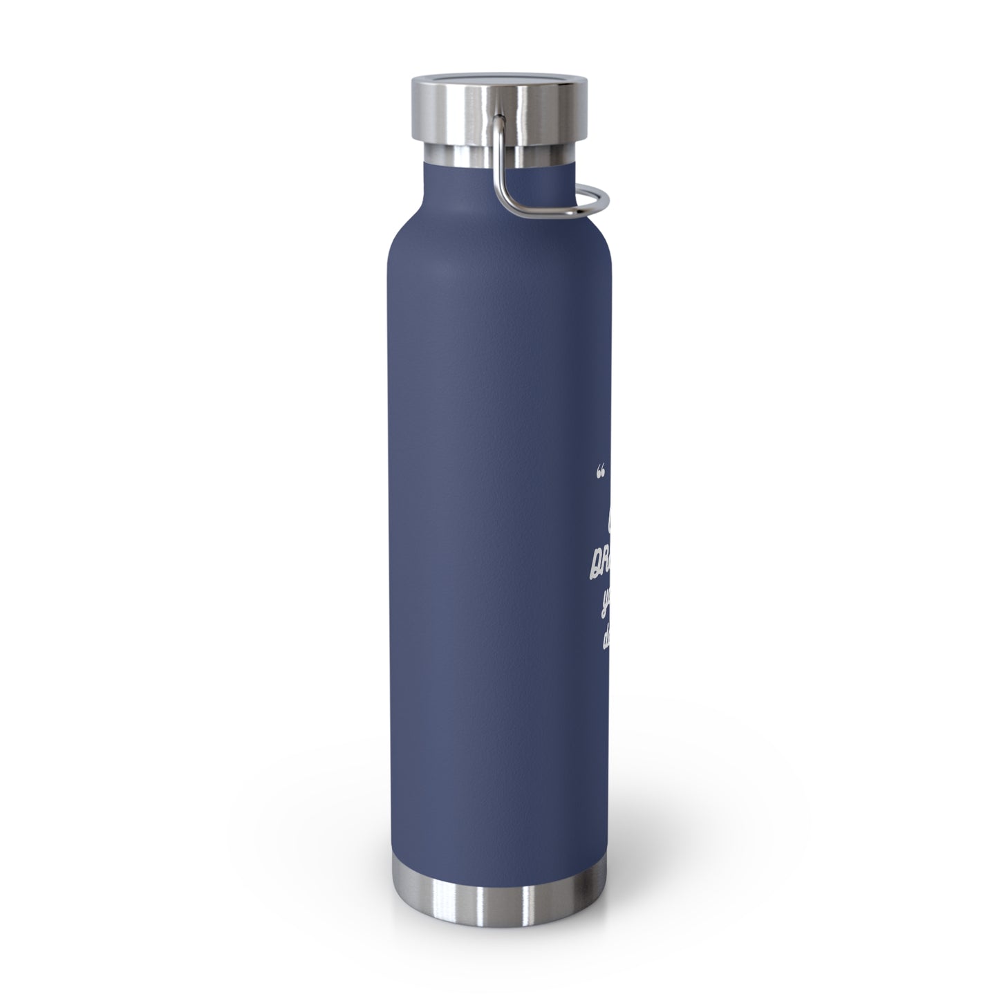 Inspirational Copper Vacuum Insulated Bottle, 22oz