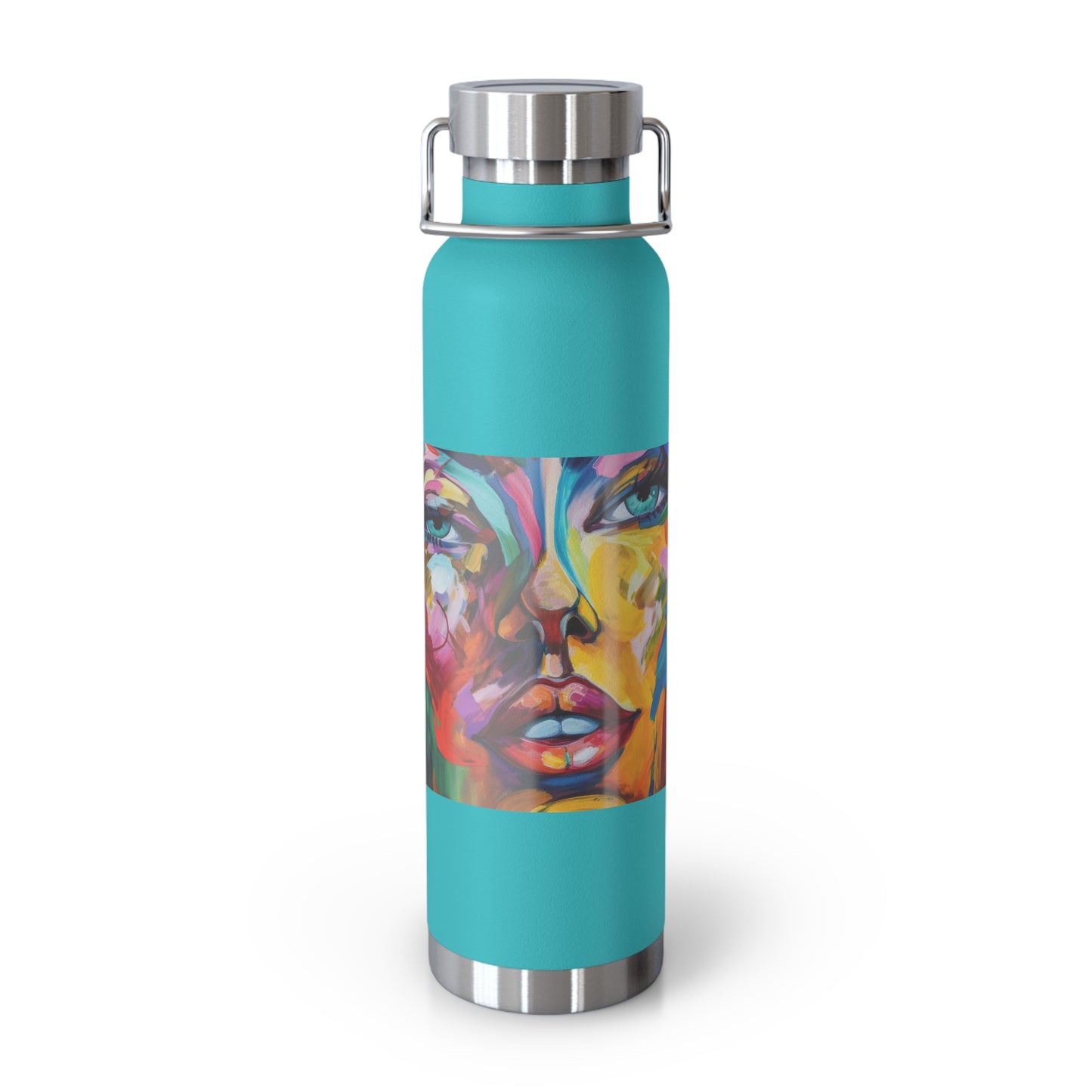 Printed Lady Copper Vacuum Insulated Bottle, 22oz