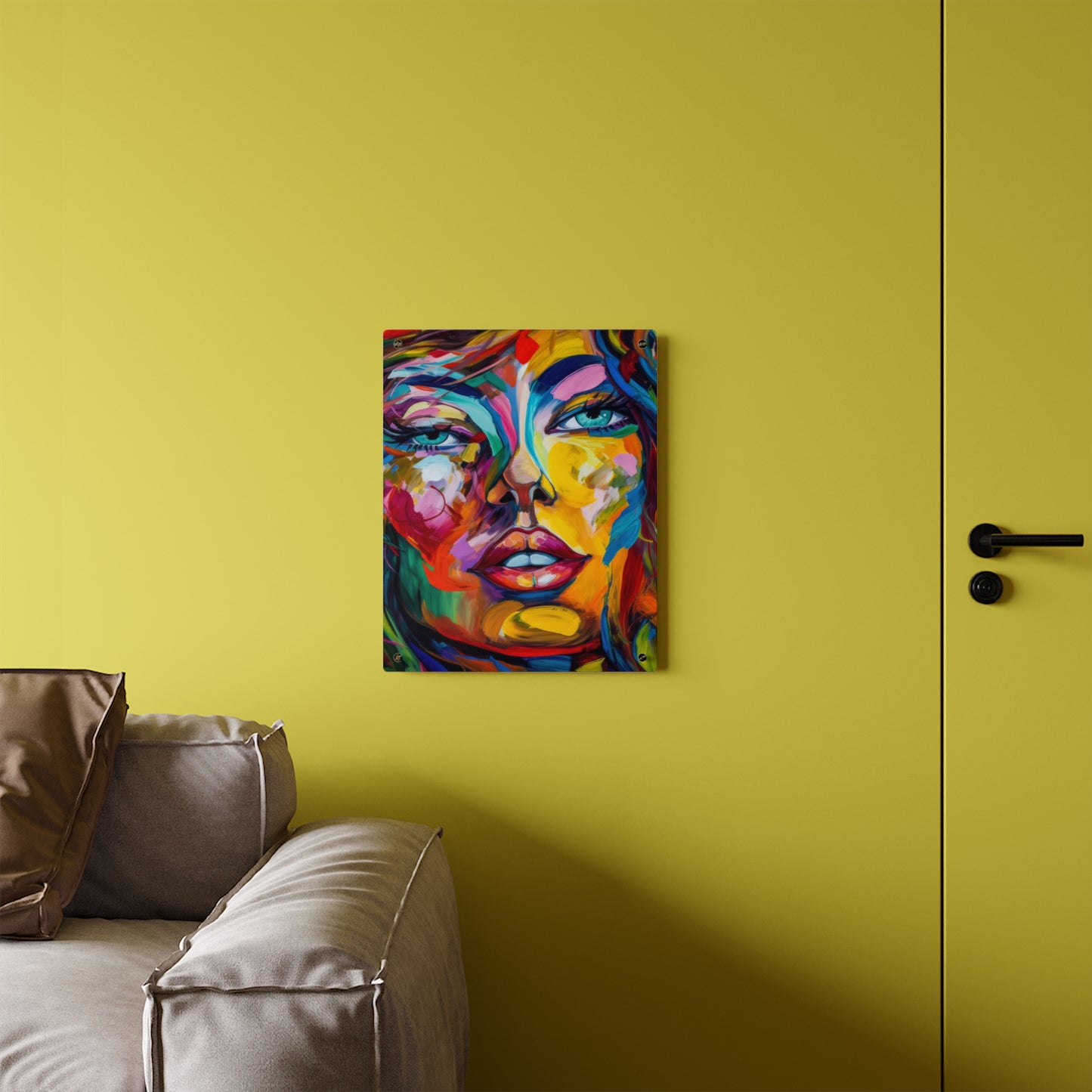 Colourful Lady Acrylic Wall Art Panels