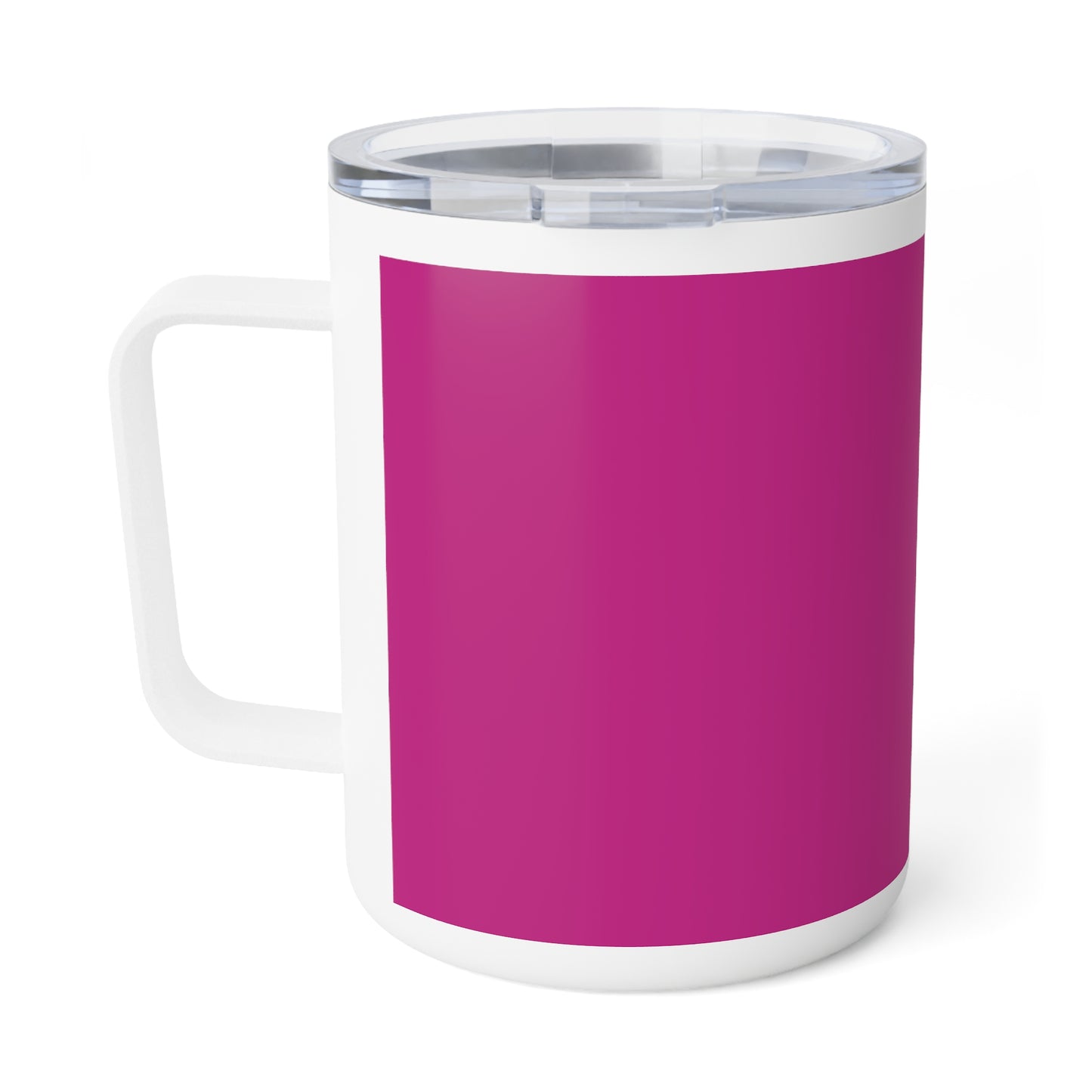 Mothers Day, Word's Best Mum, Fuchsia Insulated Coffee Mug, 10oz