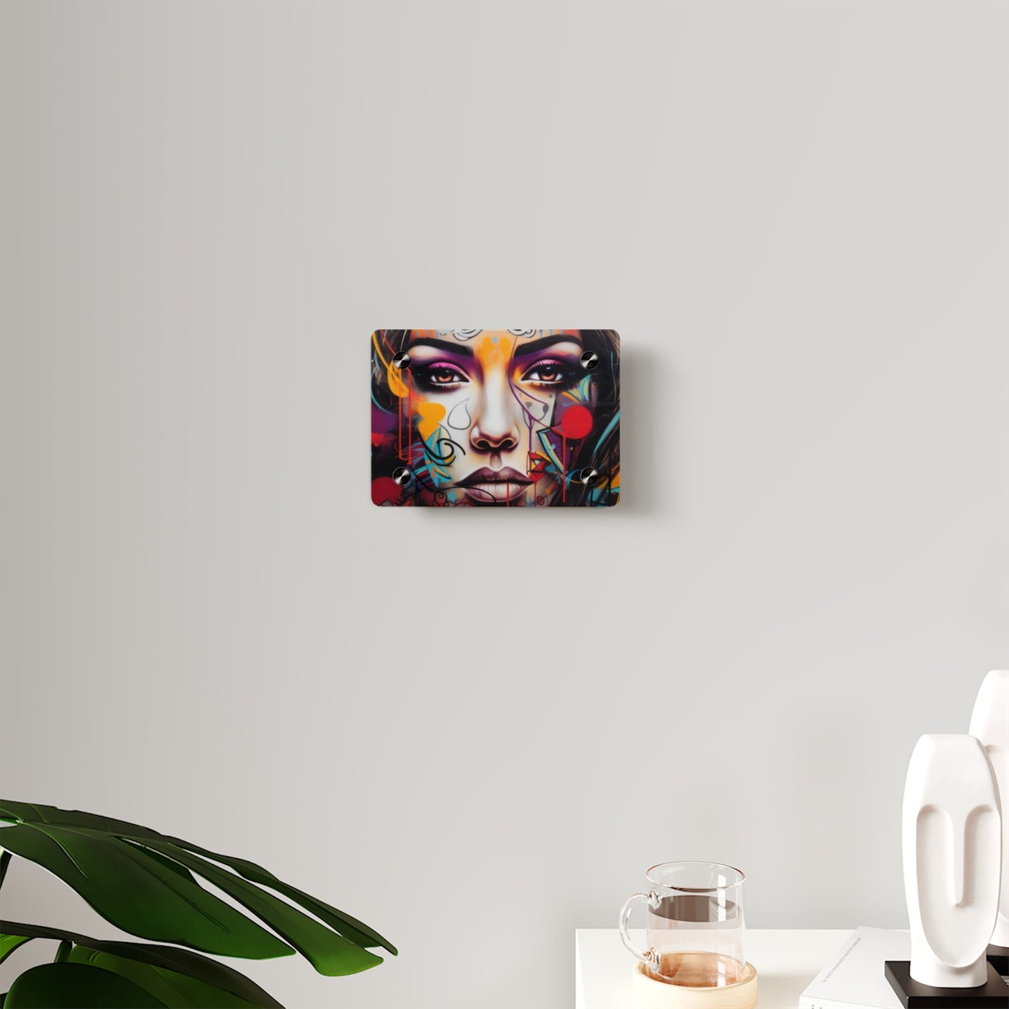 Lady of the Matrix Acrylic Wall Art Panels