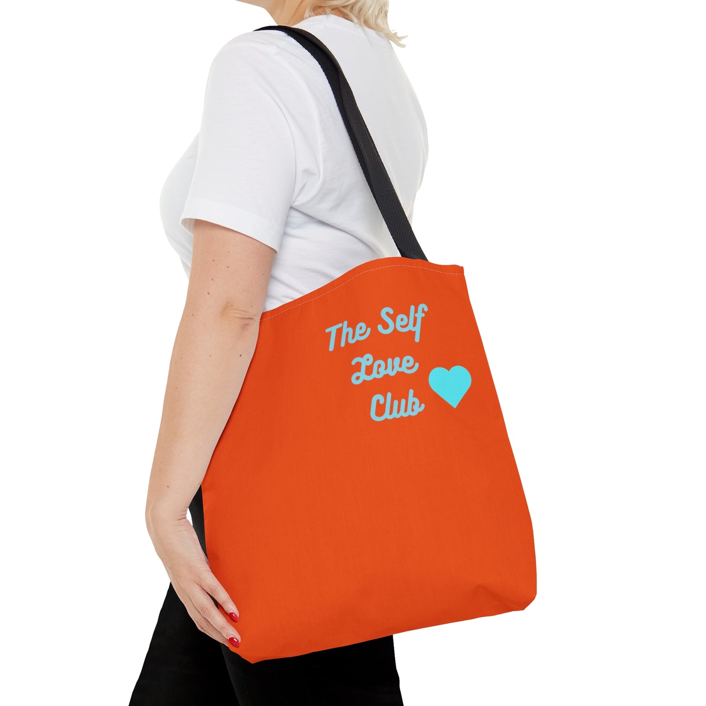 Tote Bag, Carnelian Coloured with Motivational Message