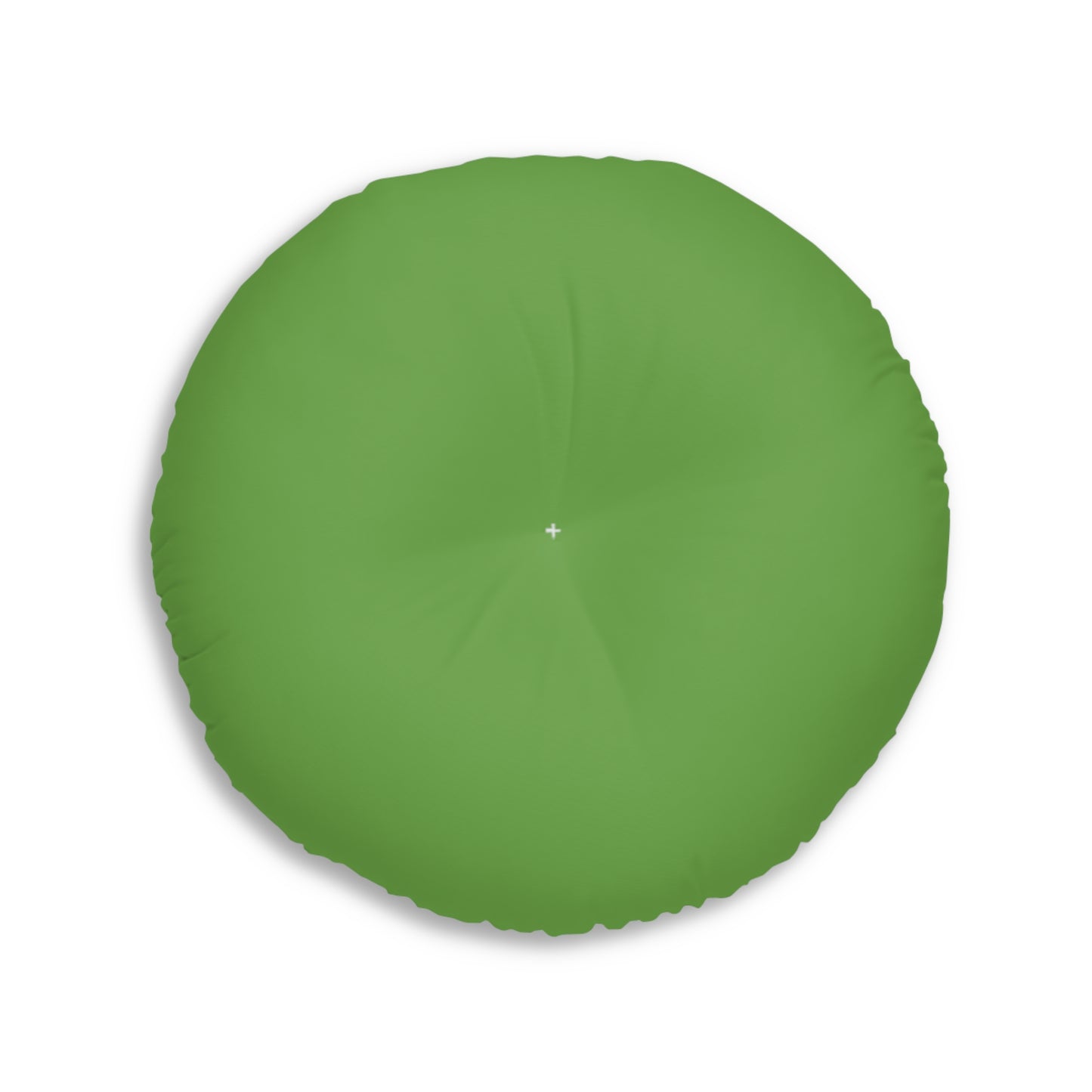 Peridot Heart Tufted Floor Pillow, Round