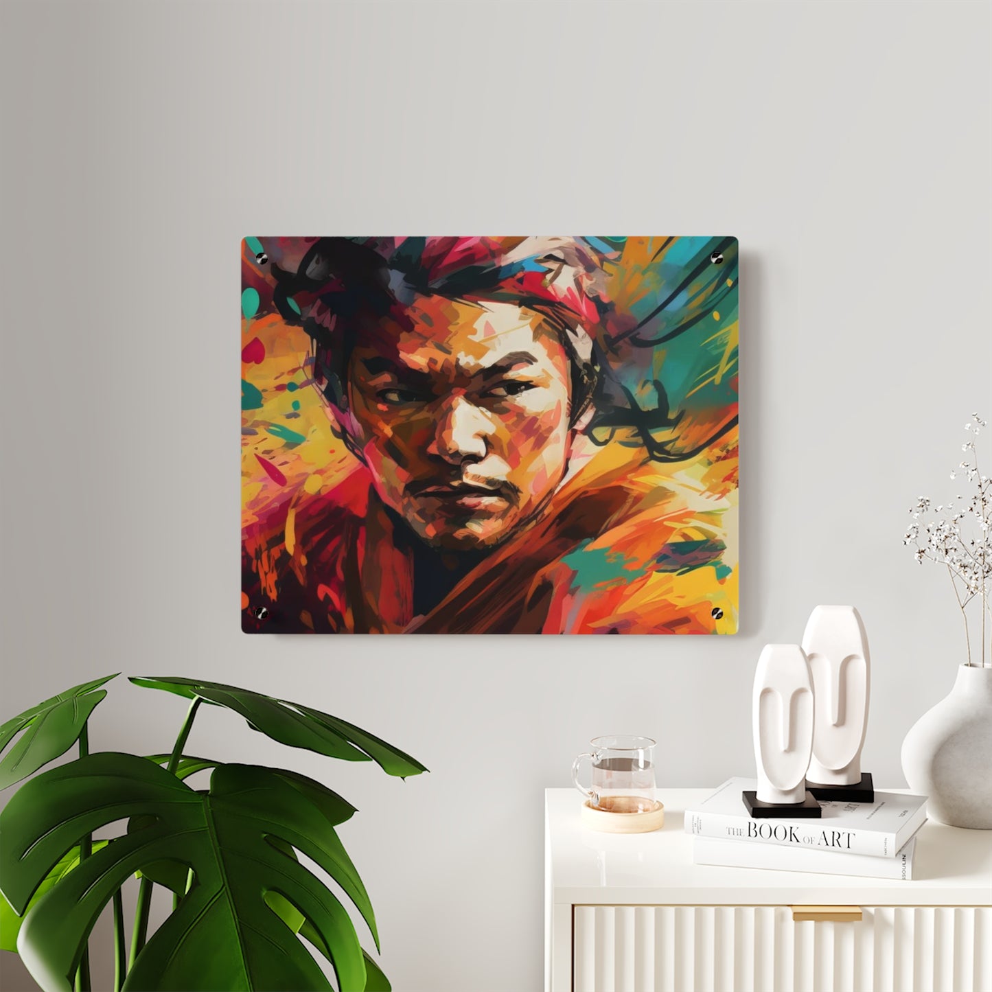 Man of Asia Acrylic Wall Art Panels