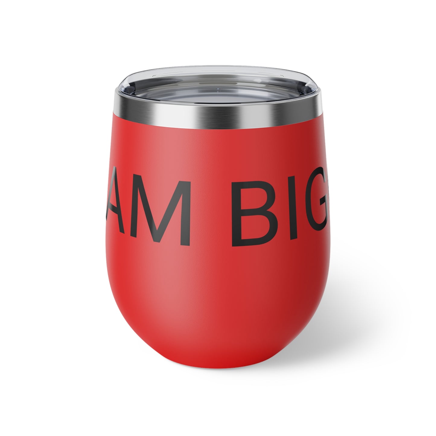 Dream Bigger Motivational  Copper Vacuum Insulated Cup, 12oz