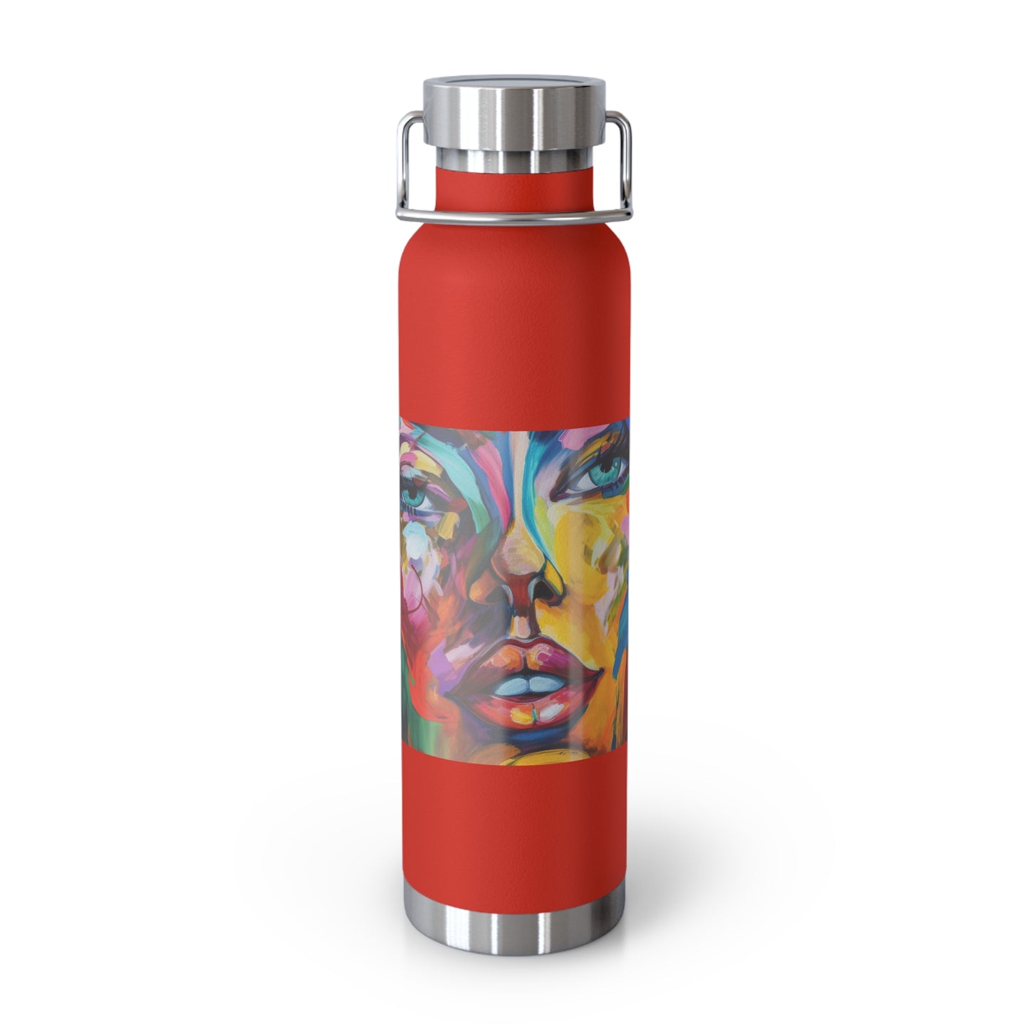 Printed Lady Copper Vacuum Insulated Bottle, 22oz