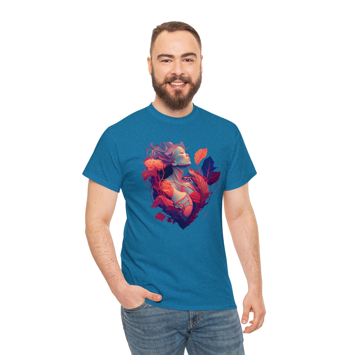 Lady of Hearts Unisex Heavy Cotton T-Shirt