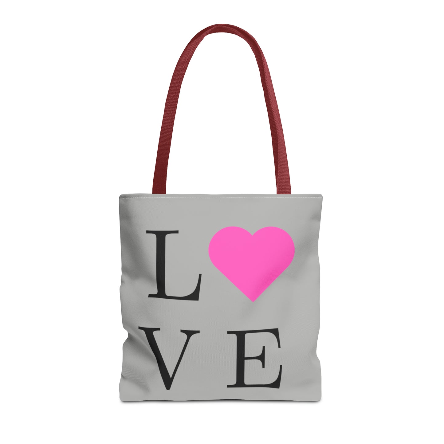 GreyTote Bag  All about Love