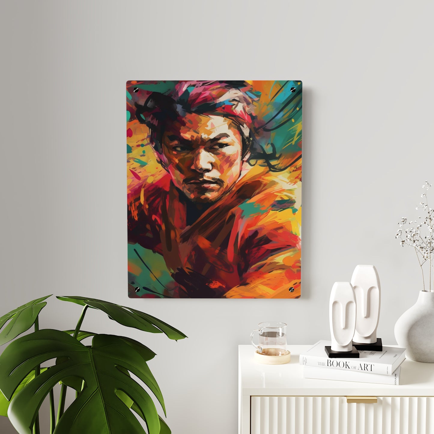 Man of Asia Acrylic Wall Art Panels