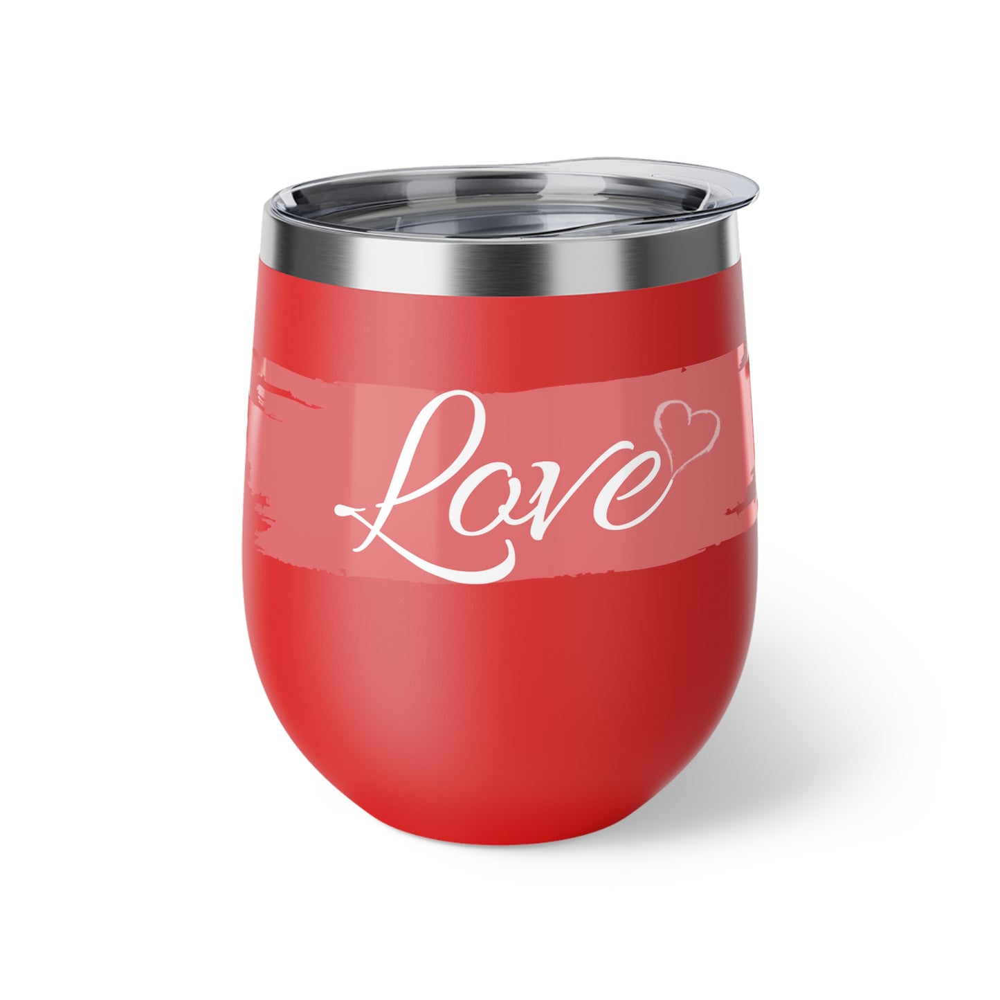 Romantic Love  Copper Vacuum Insulated Coffee Cup, 12oz