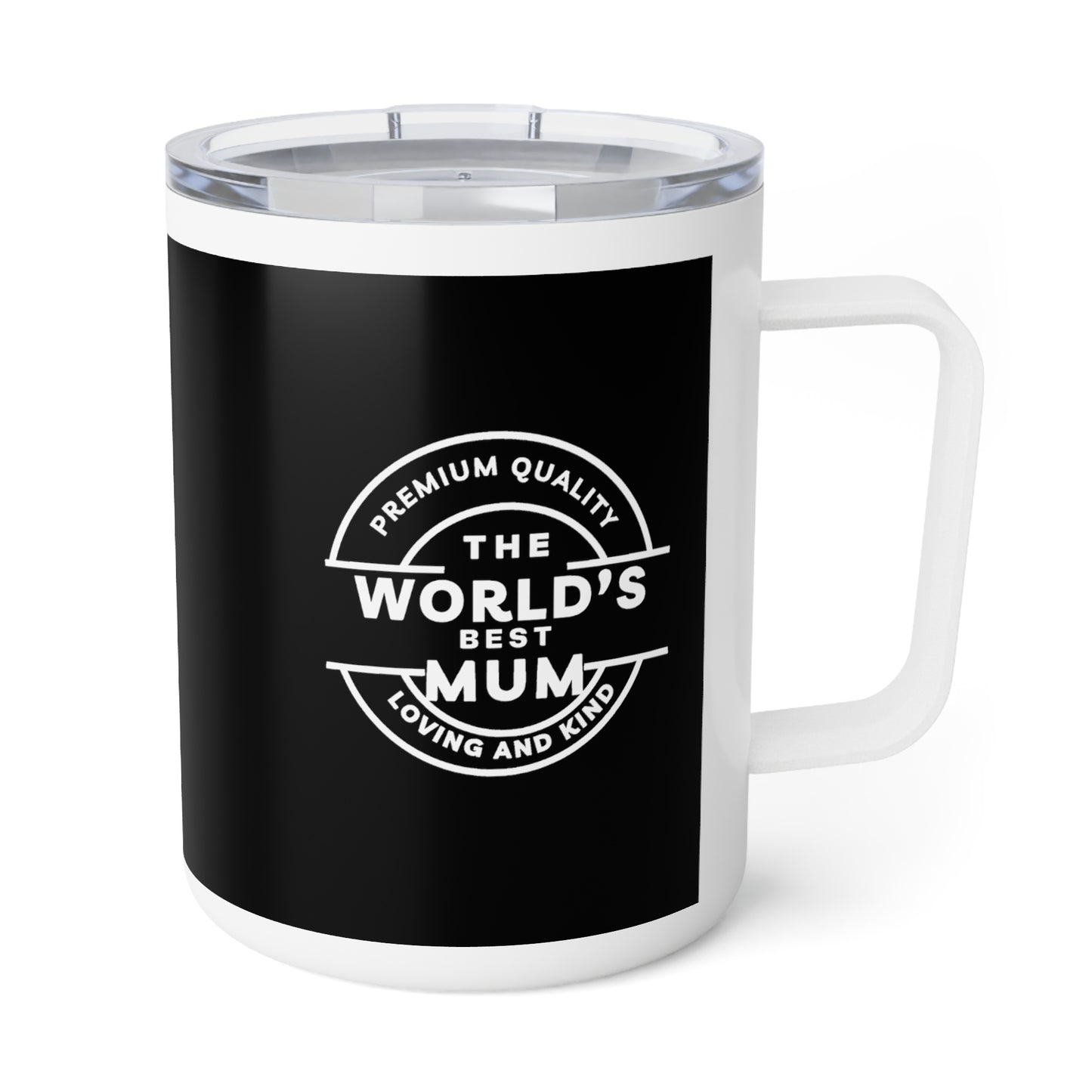 Mothers Day, Word's Best Mum, Insulated Coffee Mug, 10oz