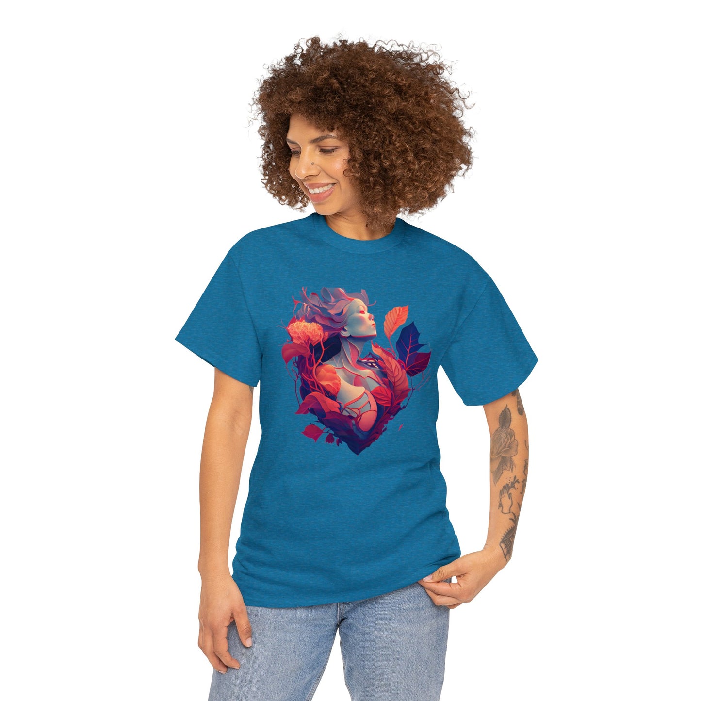 Lady of Hearts Unisex Heavy Cotton T-Shirt