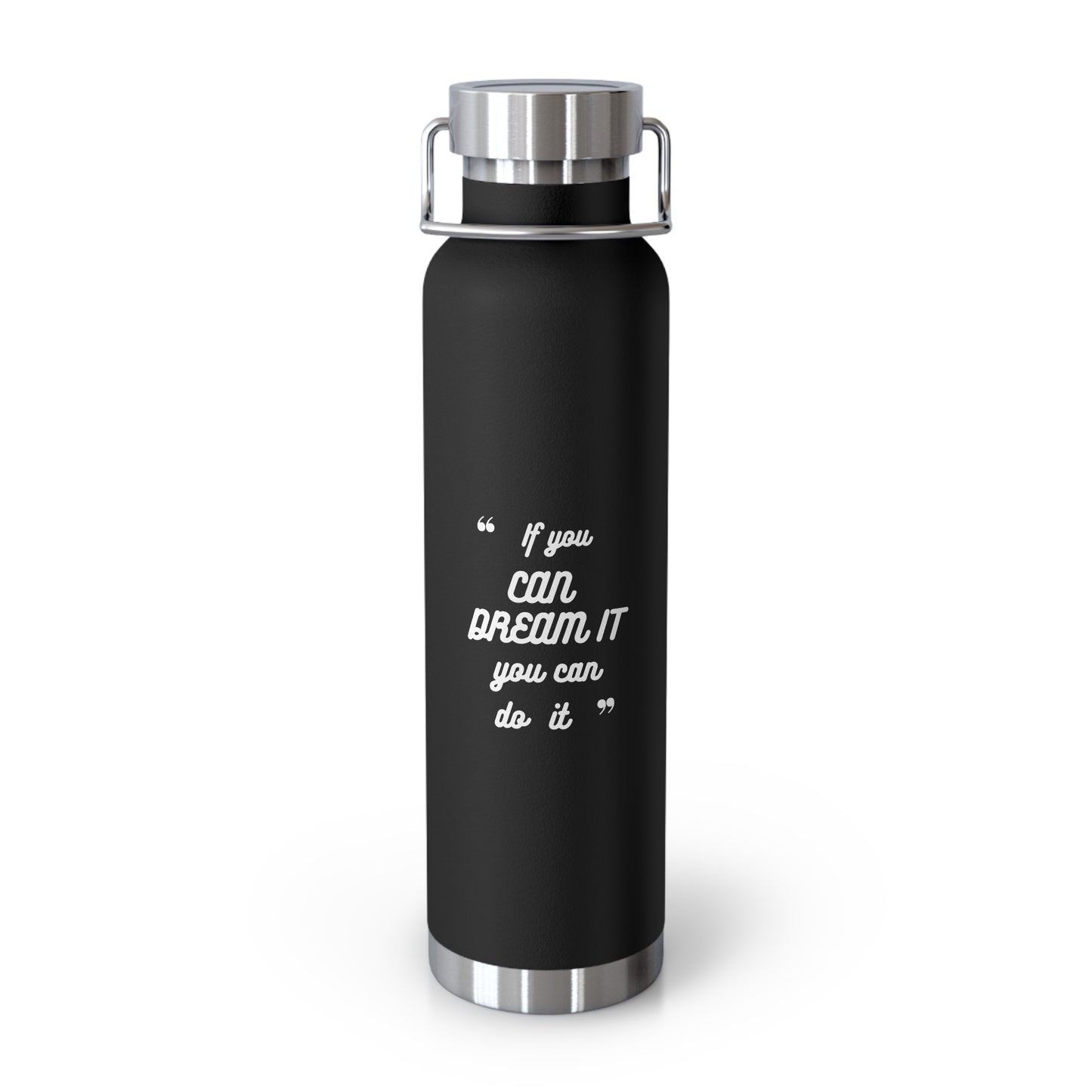 Inspirational Copper Vacuum Insulated Bottle, 22oz