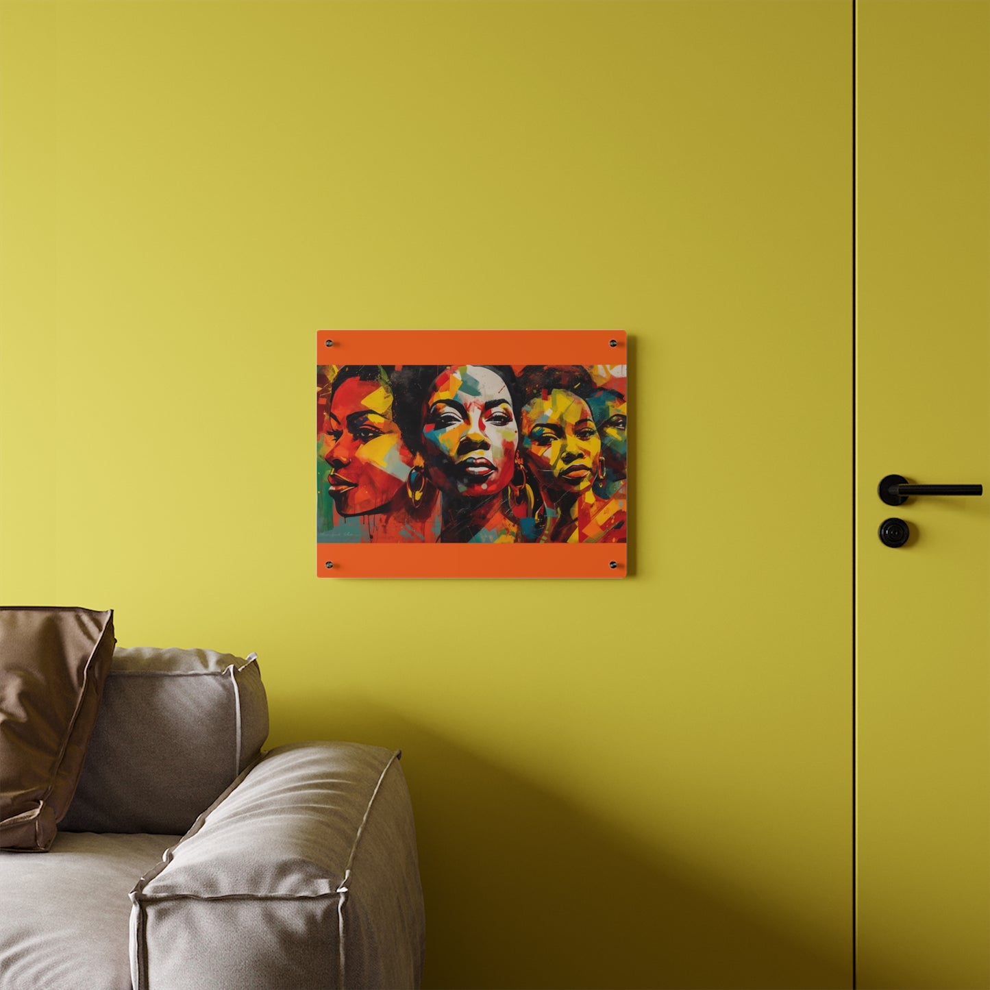 Acrylic Wall Art Panels: Black Lives Trilogy of Women