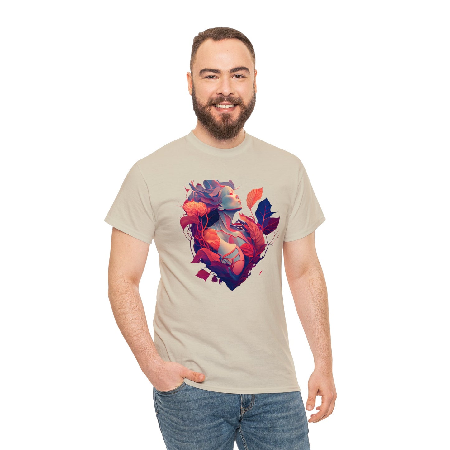 Lady of Hearts Unisex Heavy Cotton T-Shirt