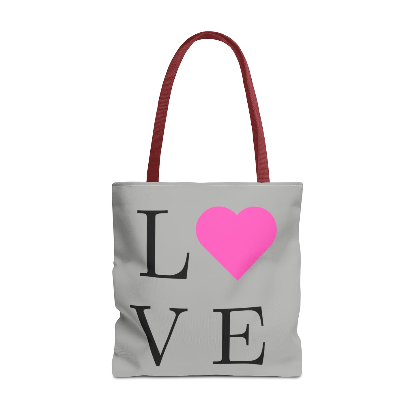 GreyTote Bag  All about Love