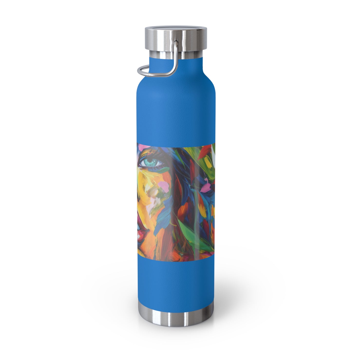 Printed Lady Copper Vacuum Insulated Bottle, 22oz