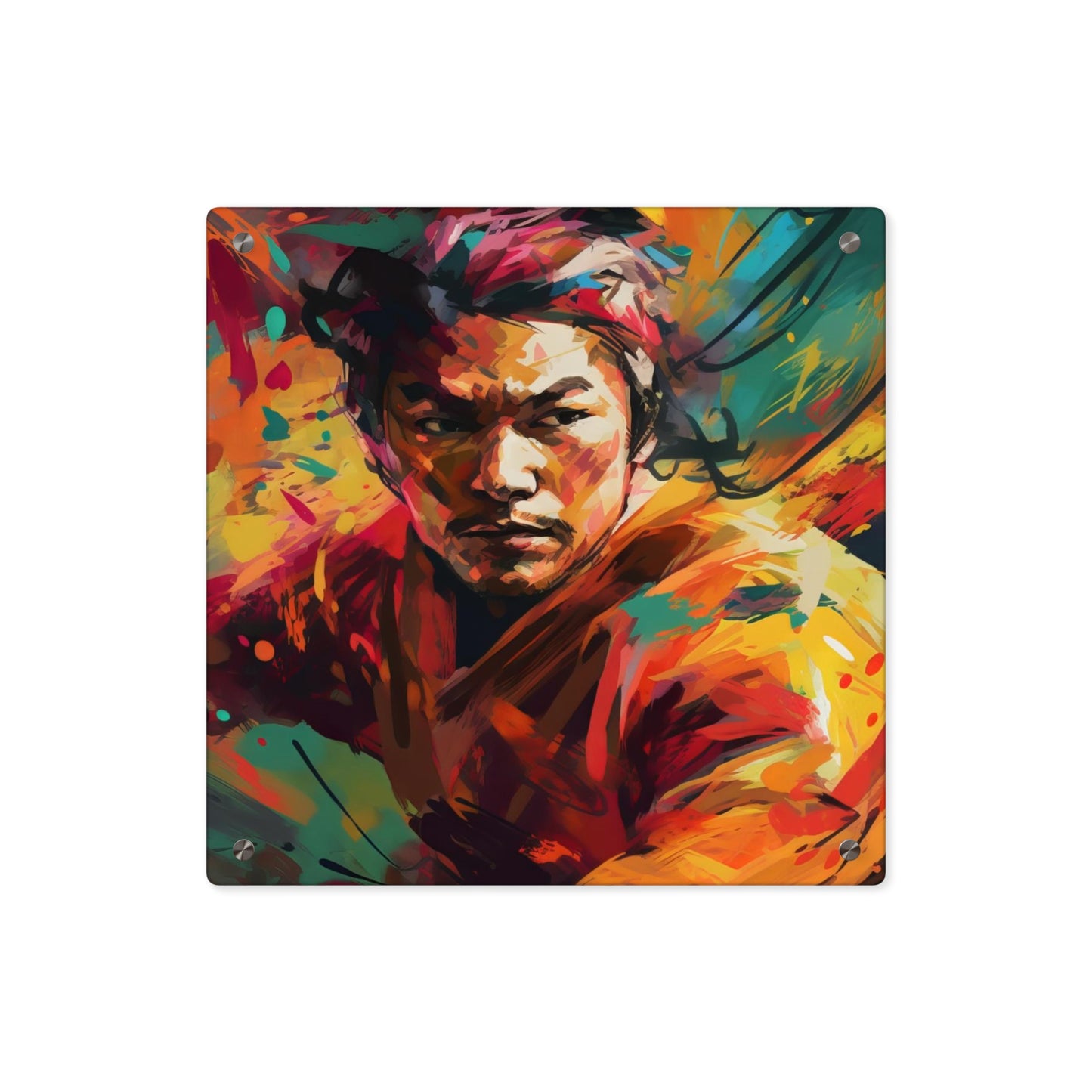 Man of Asia Acrylic Wall Art Panels