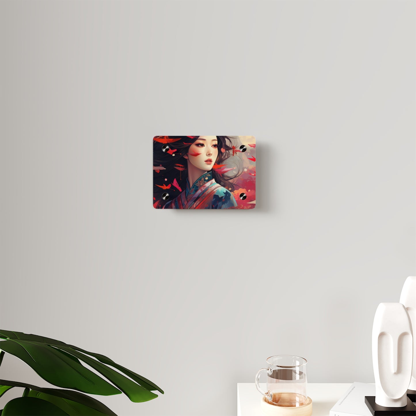 Asian Lady in Acrylic Wall Art Panels