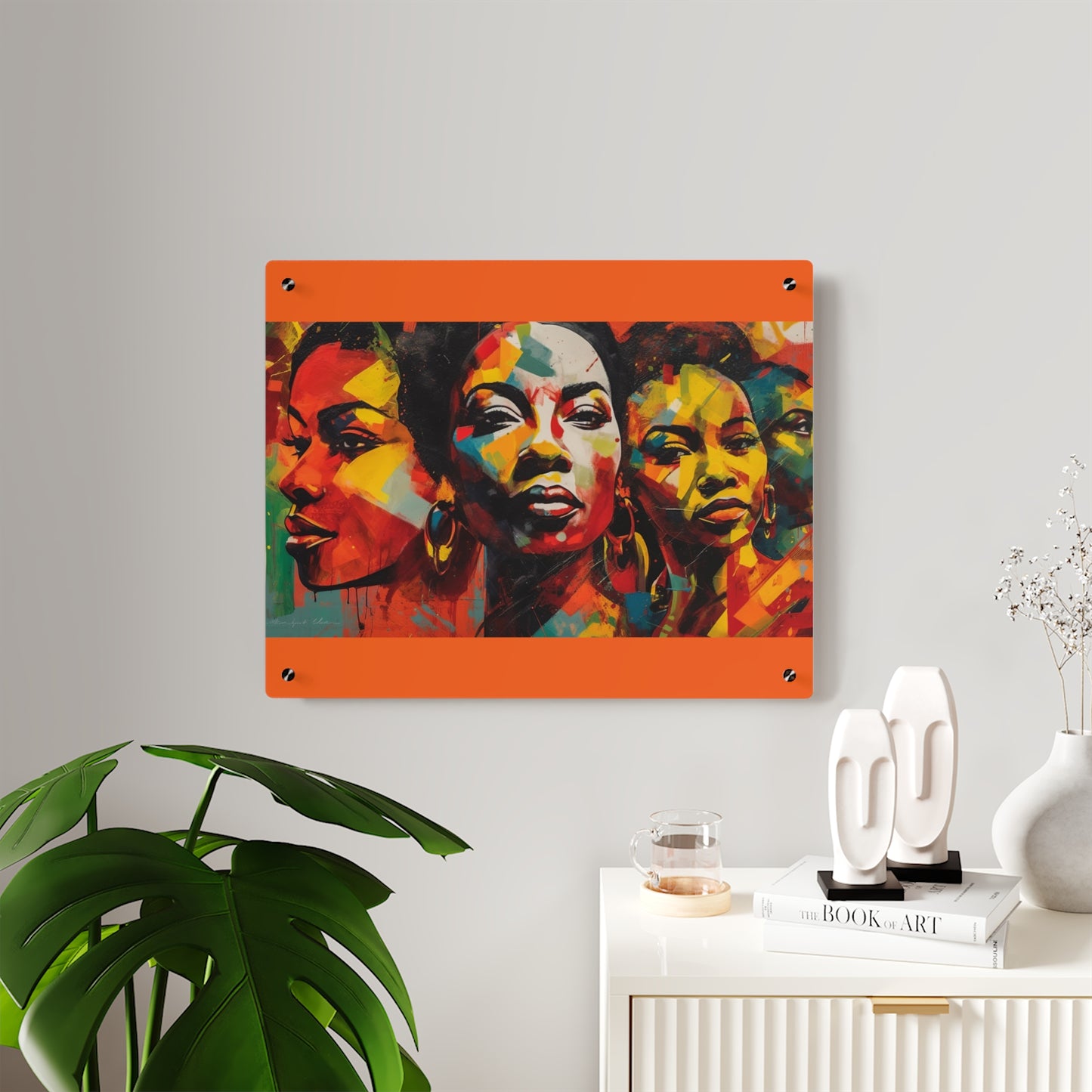 Acrylic Wall Art Panels: Black Lives Trilogy of Women