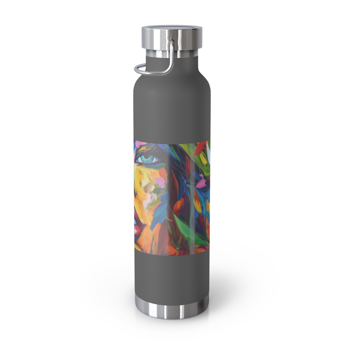 Printed Lady Copper Vacuum Insulated Bottle, 22oz