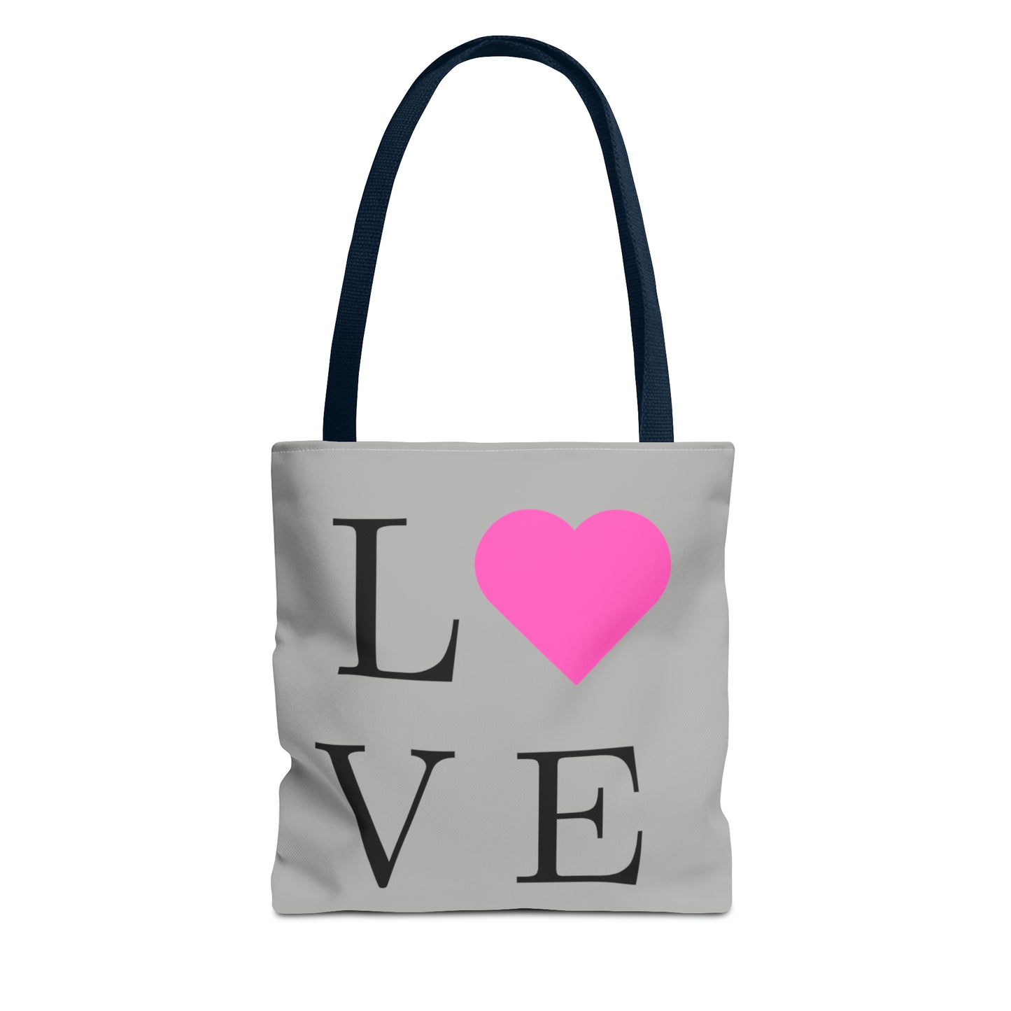 GreyTote Bag  All about Love