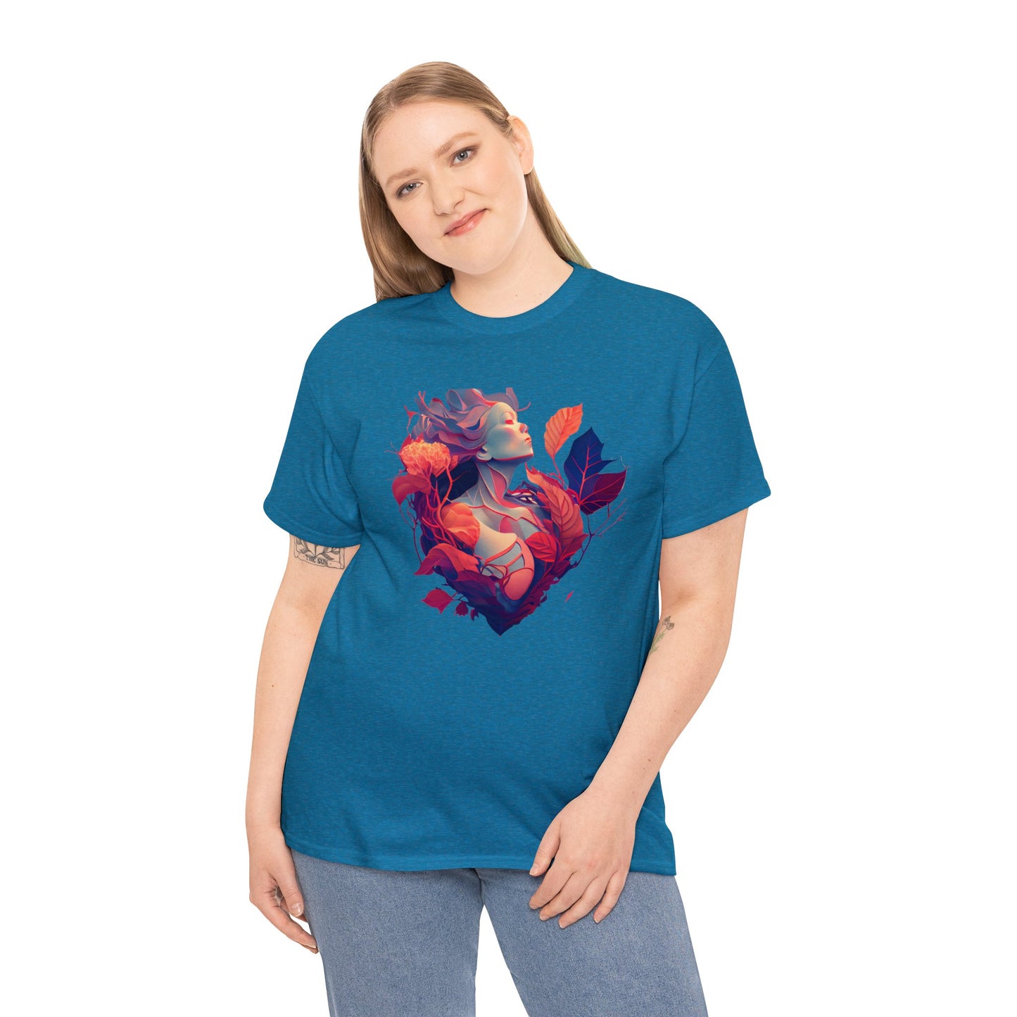 Lady of Hearts Unisex Heavy Cotton T-Shirt