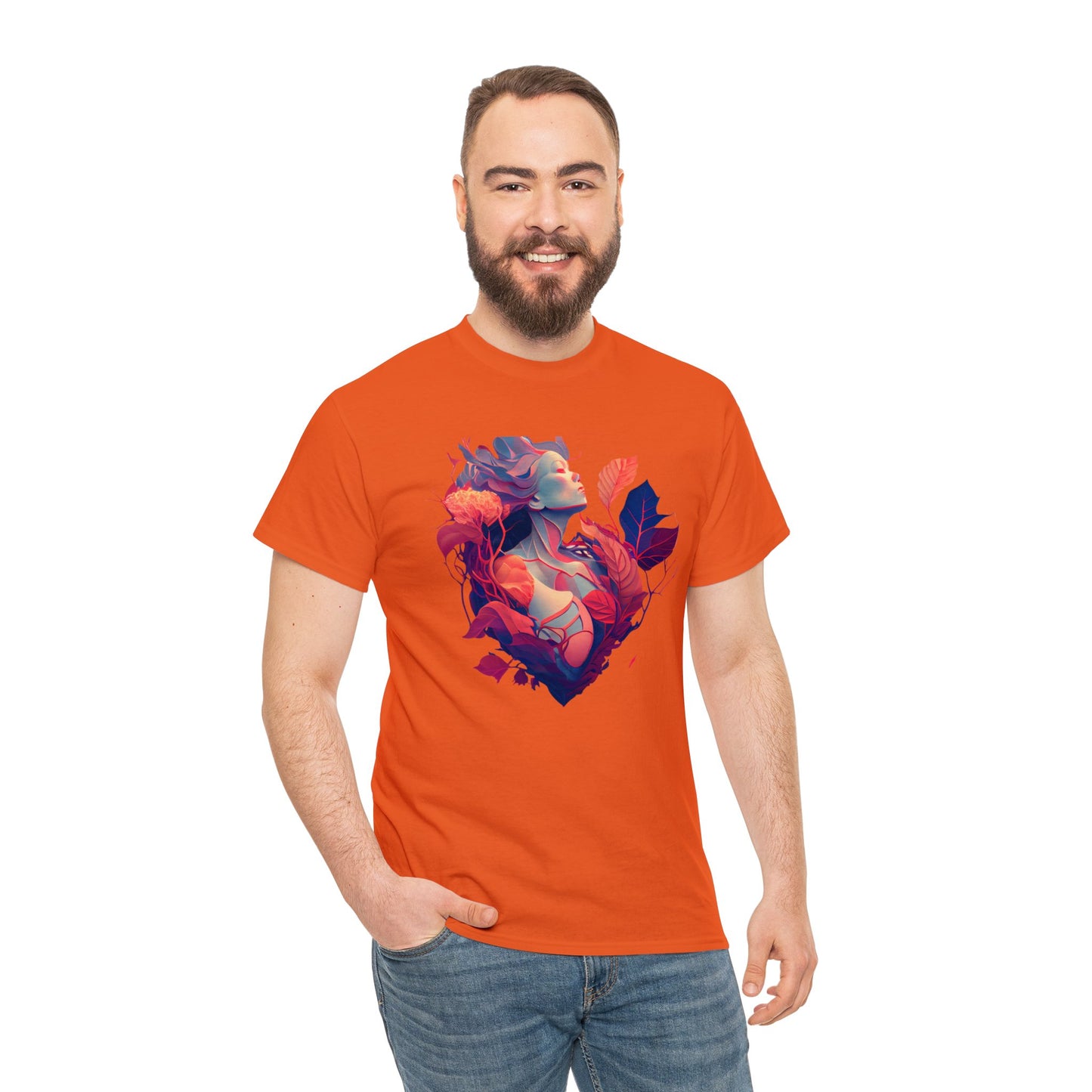 Lady of Hearts Unisex Heavy Cotton T-Shirt