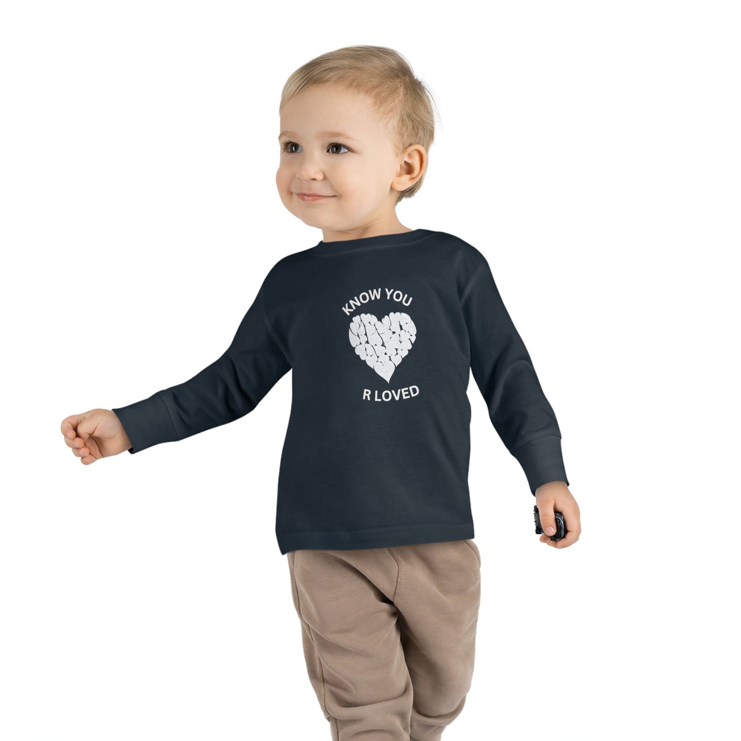 Know You  R Love Toddler Long Sleeve  T-shirt