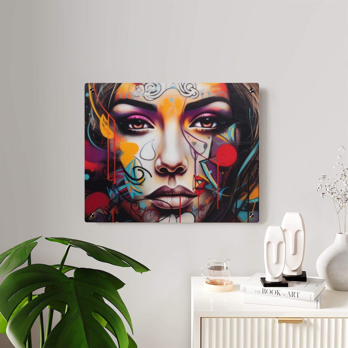 Lady of the Matrix Acrylic Wall Art Panels