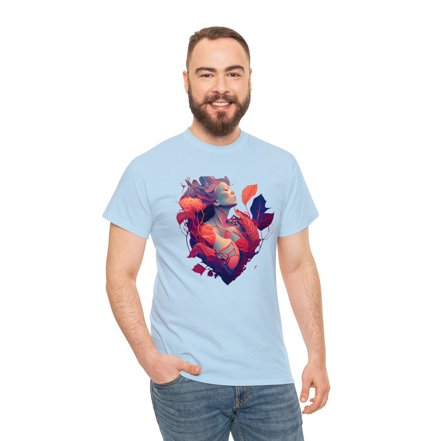 Lady of Hearts Unisex Heavy Cotton T-Shirt