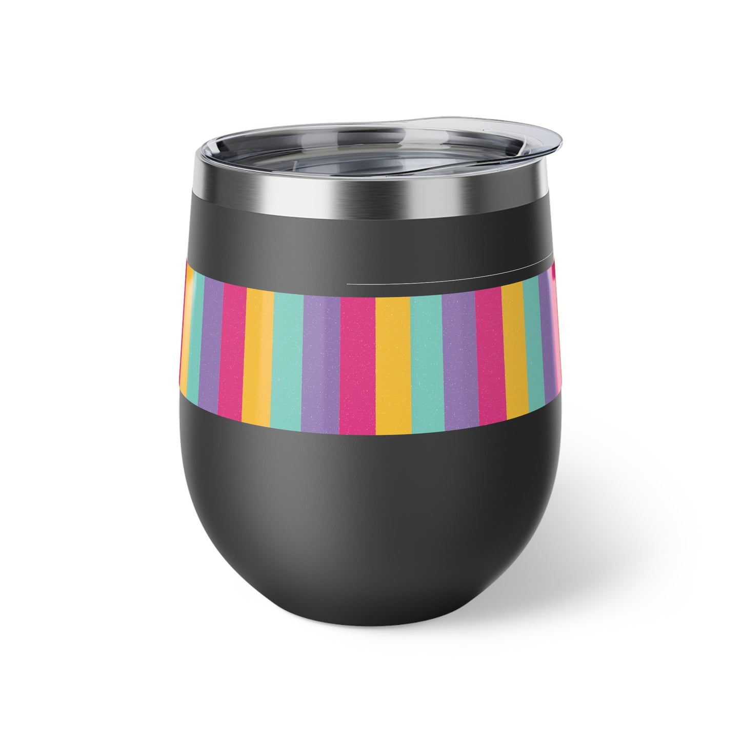 Bright Striped Copper Vacuum Insulated Cup, 12oz