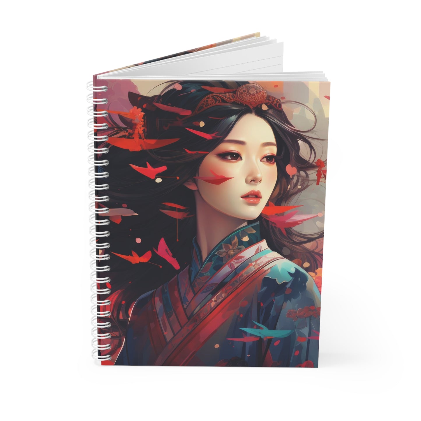 Mulan Theme Inspired  Spiral Notebook