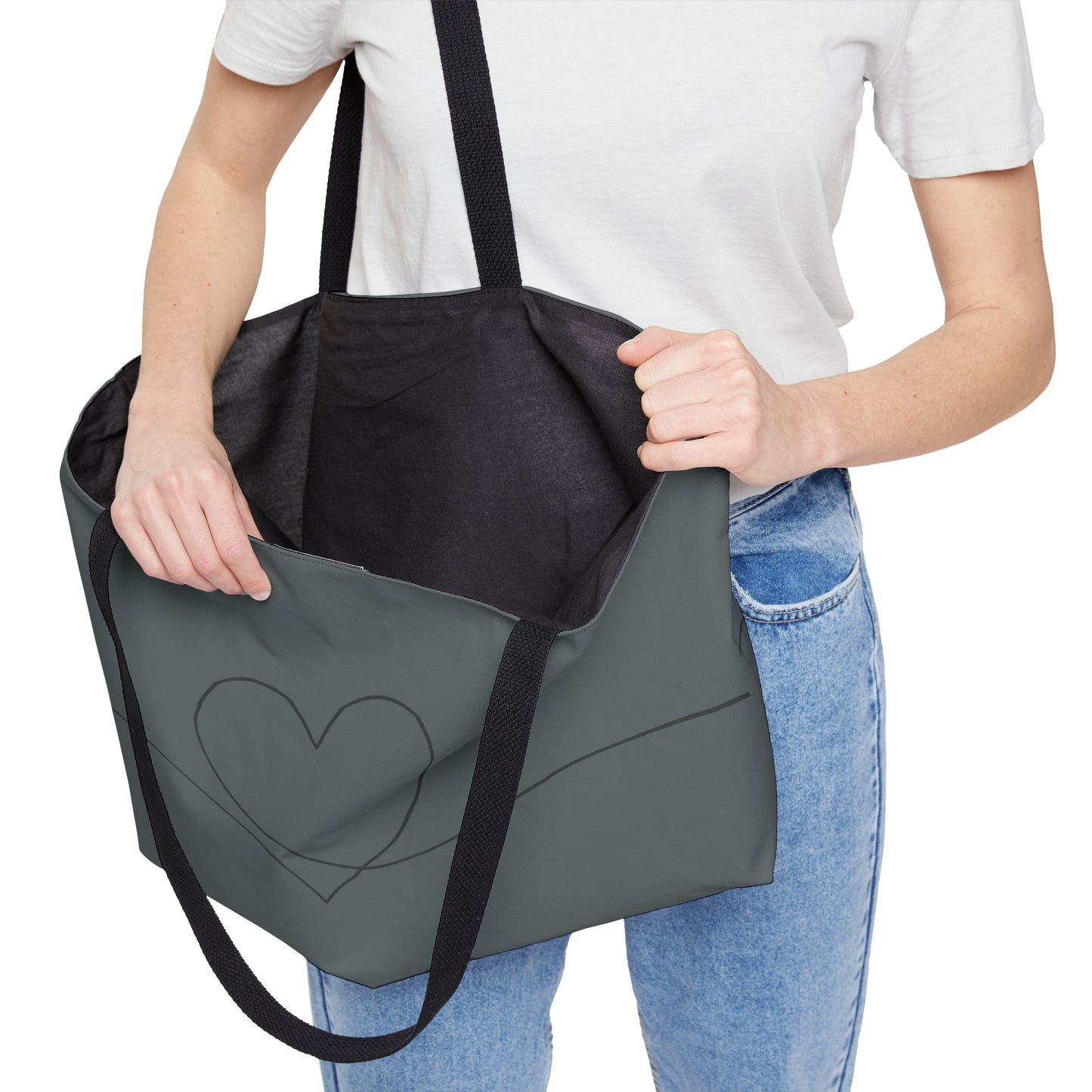 Grey Women's Weekender Tote Bag