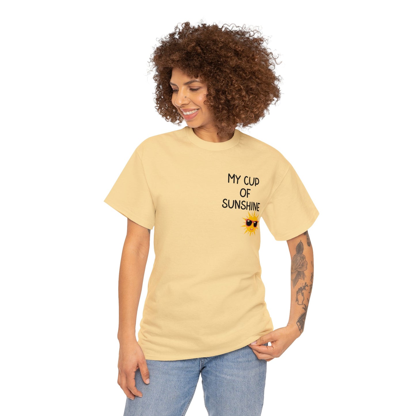 My Cup of Sunshine Unisex Heavy Cotton T-Shirt