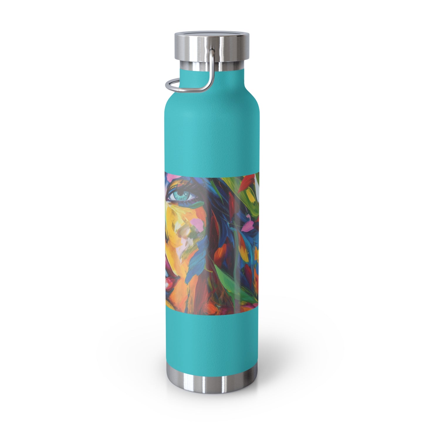 Printed Lady Copper Vacuum Insulated Bottle, 22oz