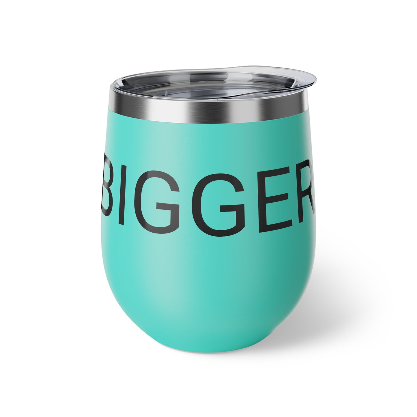 Dream Bigger Motivational  Copper Vacuum Insulated Cup, 12oz