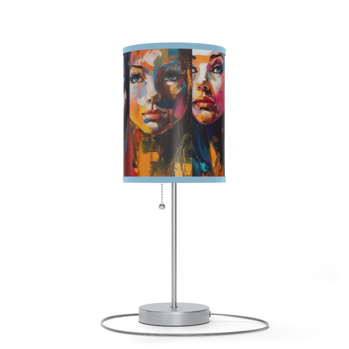 Five Brave Women  Colourful Lamp on a Stand, US|CA plug