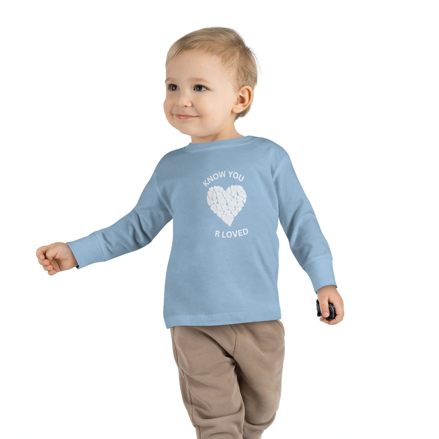 Know You  R Love Toddler Long Sleeve  T-shirt