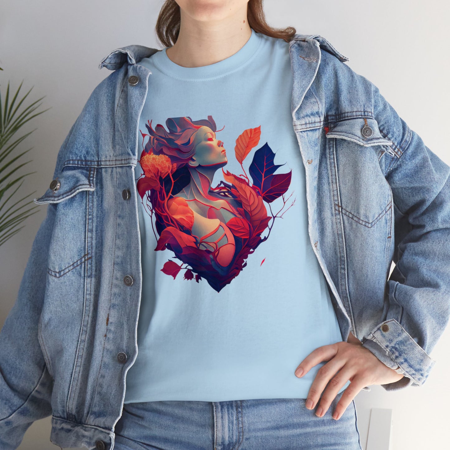 Lady of Hearts Unisex Heavy Cotton T-Shirt