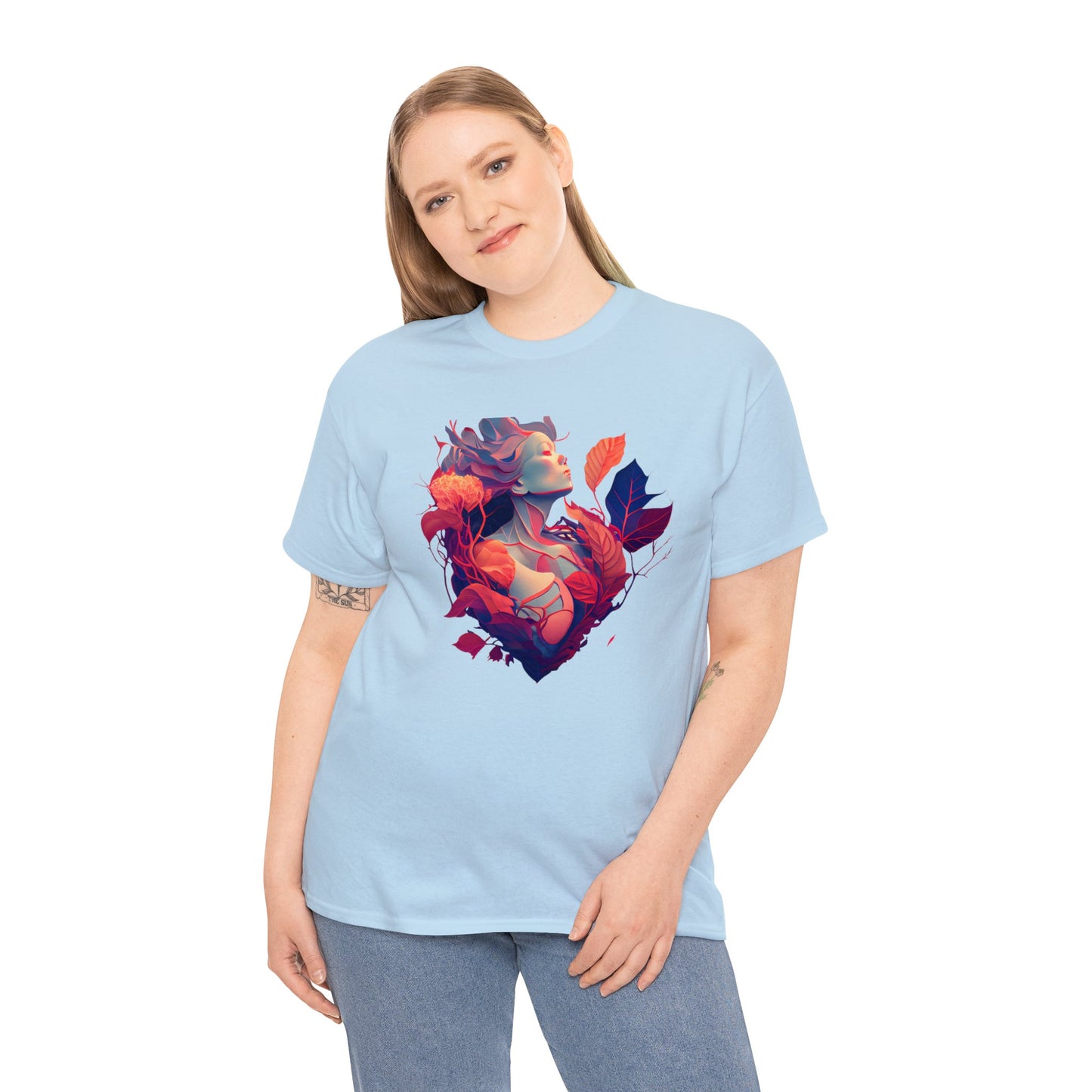 Lady of Hearts Unisex Heavy Cotton T-Shirt