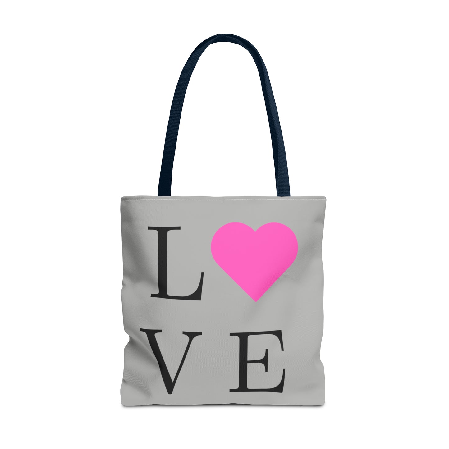 GreyTote Bag  All about Love