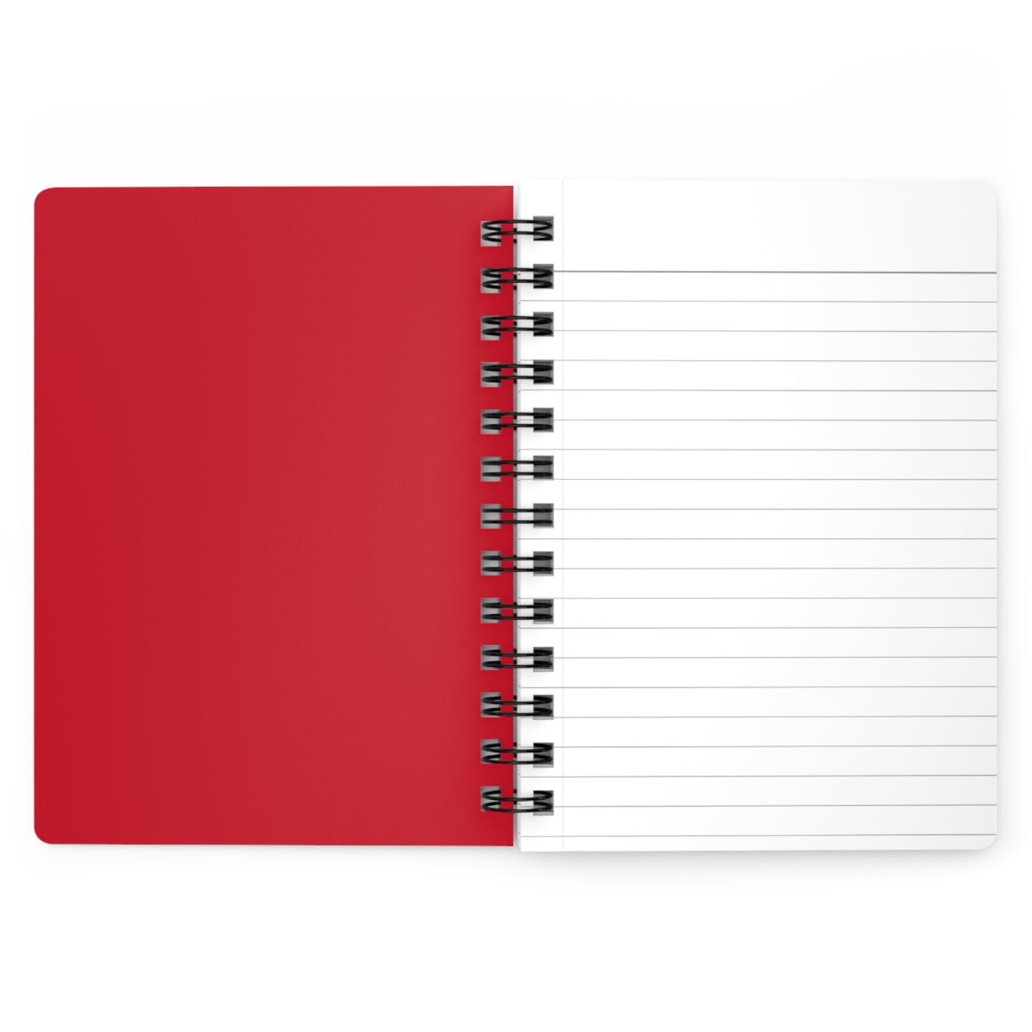 Red Tartan Spiral Bound Journal