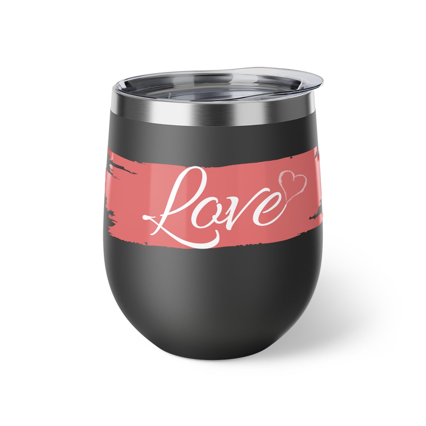 Romantic Love  Copper Vacuum Insulated Coffee Cup, 12oz