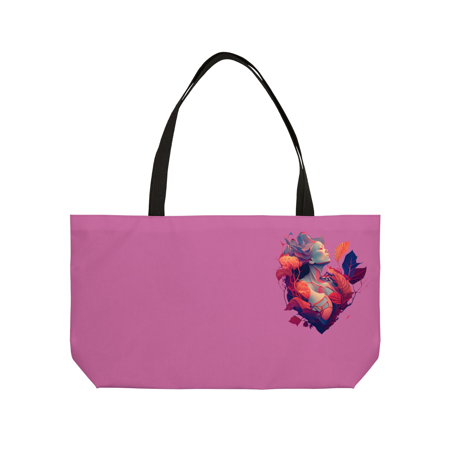 Lady of Hearts Weekender Tote Bag