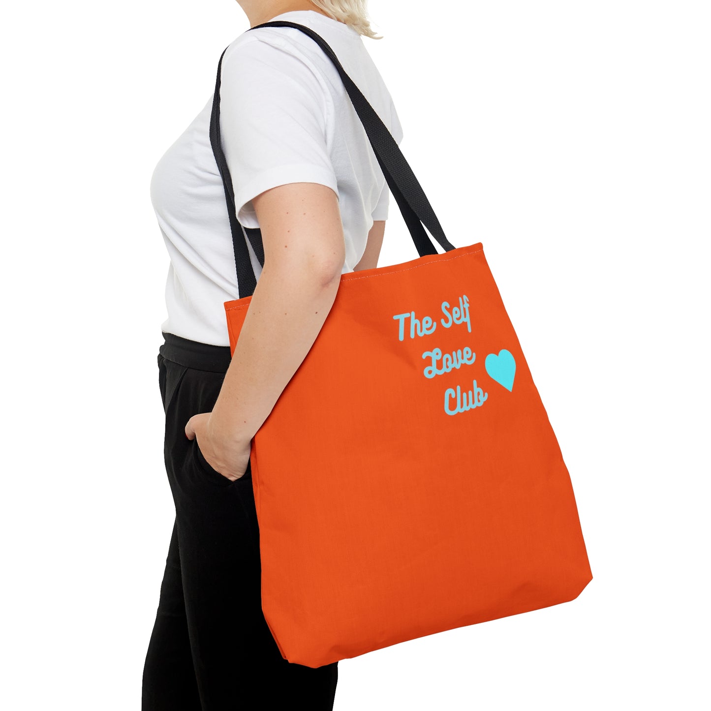 Tote Bag, Carnelian Coloured with Motivational Message