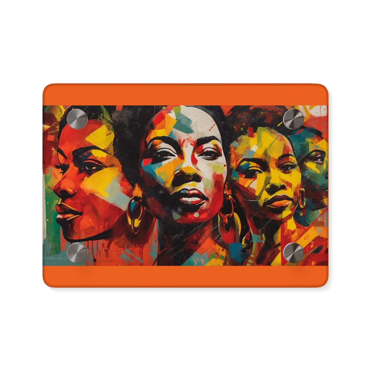 Acrylic Wall Art Panels: Black Lives Trilogy of Women