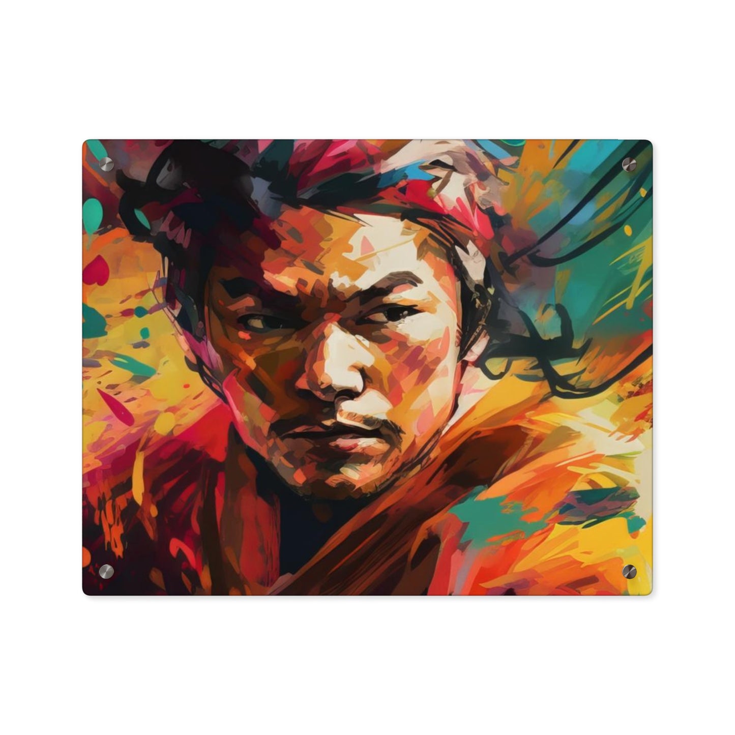 Man of Asia Acrylic Wall Art Panels