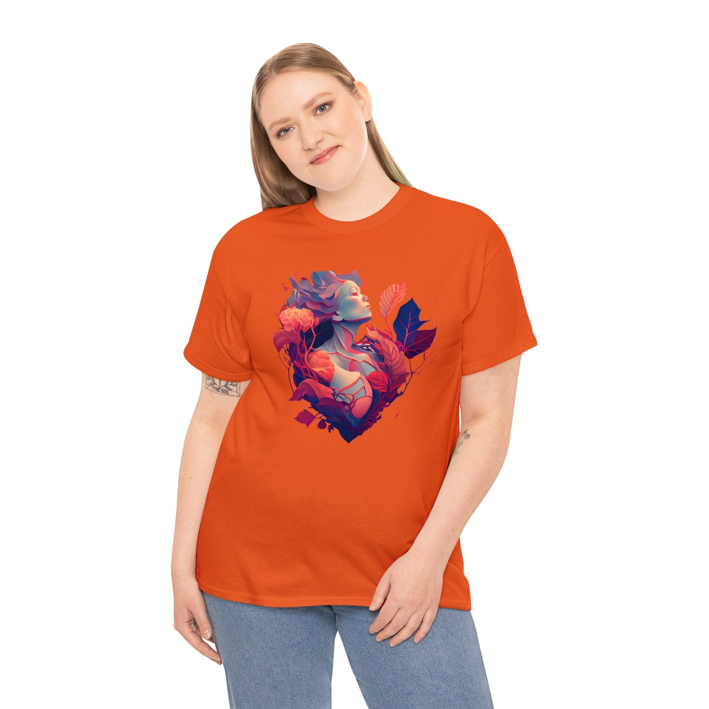 Lady of Hearts Unisex Heavy Cotton T-Shirt